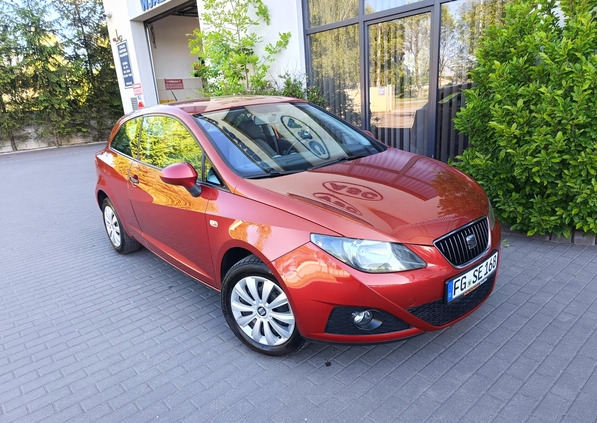 Seat Ibiza cena 15999 przebieg: 139077, rok produkcji 2009 z Łaziska Górne małe 301